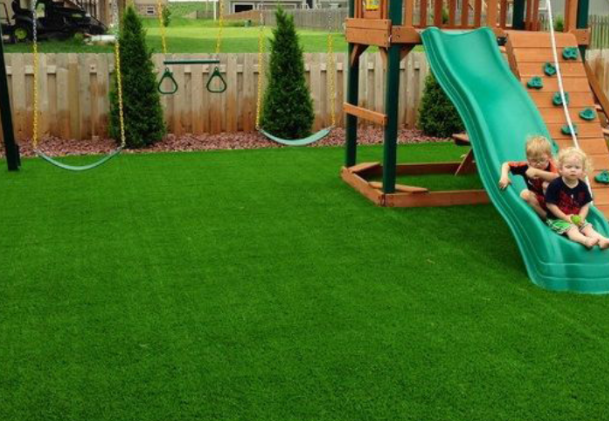 How Synthetic Grass Makes Backyard Playgrounds Safer In Oceanside?